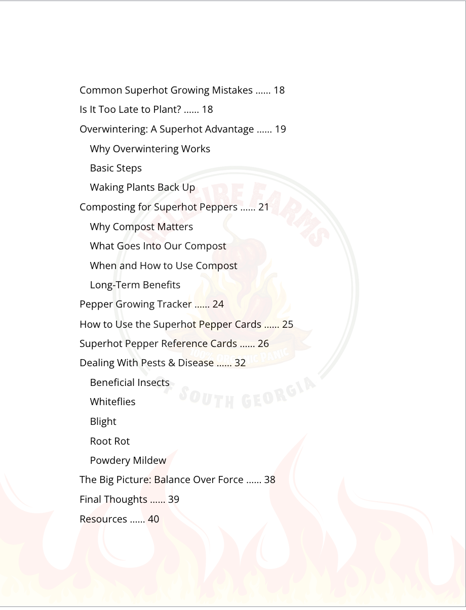 Superhot Pepper Planting Guide